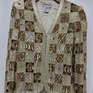 Vintage Ladies Nippon Night Dress Coat Size: M